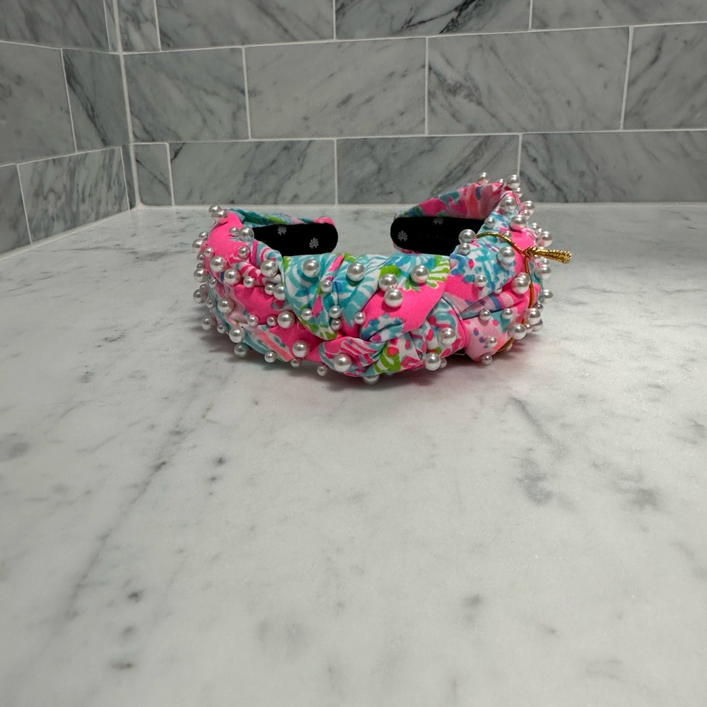 Lele sadoughi x Lilly Pulitzer seaing things headband